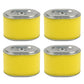 4 Pack Air Filters Compatible with GX160 GX200 168F 170 Gasoline Engines