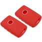 2 PCS Light Silicone Car Key Cover Cases Compatible with Mazda CX-3 CX-4 CX-5 CX-30