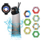 700ML Scent Water Bottle Leak Proof Sport Water Cup with 7 Fragrance Rings