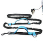 2 in 1 Hands Free Running Dog Leash for Walking Jogging