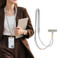 Adjustable Phone Lanyard Crossbody Strap Round Flat Braided for Women Men