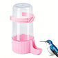 Bird Waterer Automatic Gravity Drinking Fountain for Cage with Anti Drowning Tray