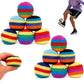 Funny Crochet Footbag Woven Kickball Soft Knitted Kick Balls Juggling Balls for Outdoor Play