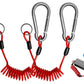 4FT Breakaway Trailer Cable Stainless Steel Safety Brake Cable with Spring