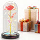 Eternal Rose Night Light in Glass Dome with LED