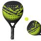 Carbon Fiber Paddle Tennis Racket with EVA Core and Carry Bag for Beach or Court