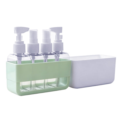 Portable 4-in-1 Travel Bottle Set for Toiletries