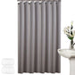 Waterproof Shower Curtain with 12 Hooks Thick Polyester for Bathtub Bathroom