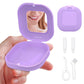 Retainer Case with Mirror and Retainer Removal Tool Mouth Guard Storage Box