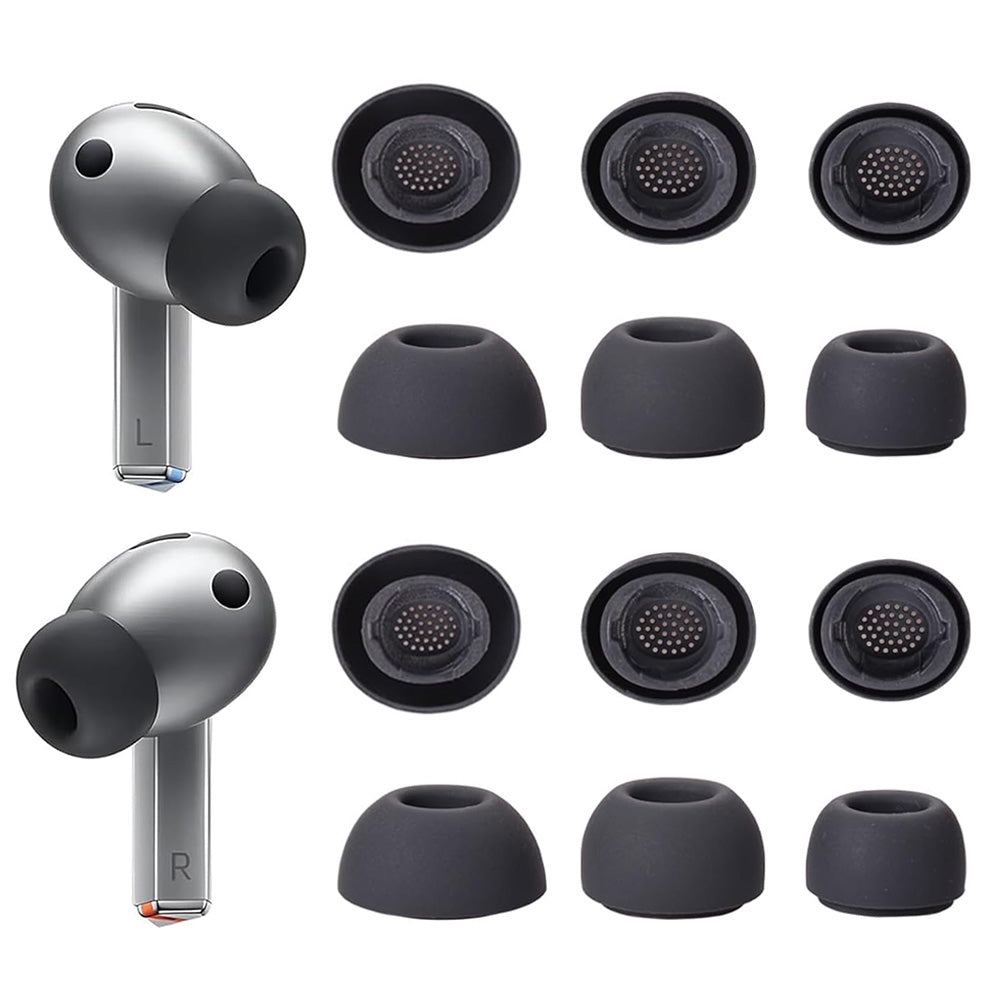 12Pcs Silicone Ear Tips for Samsung Galaxy Buds3 Pro Replacement Earbud Covers