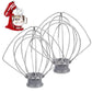 2XWire Whip Attachment Replacement for KitchenAid KSM90 K45 KSM150 Mixers