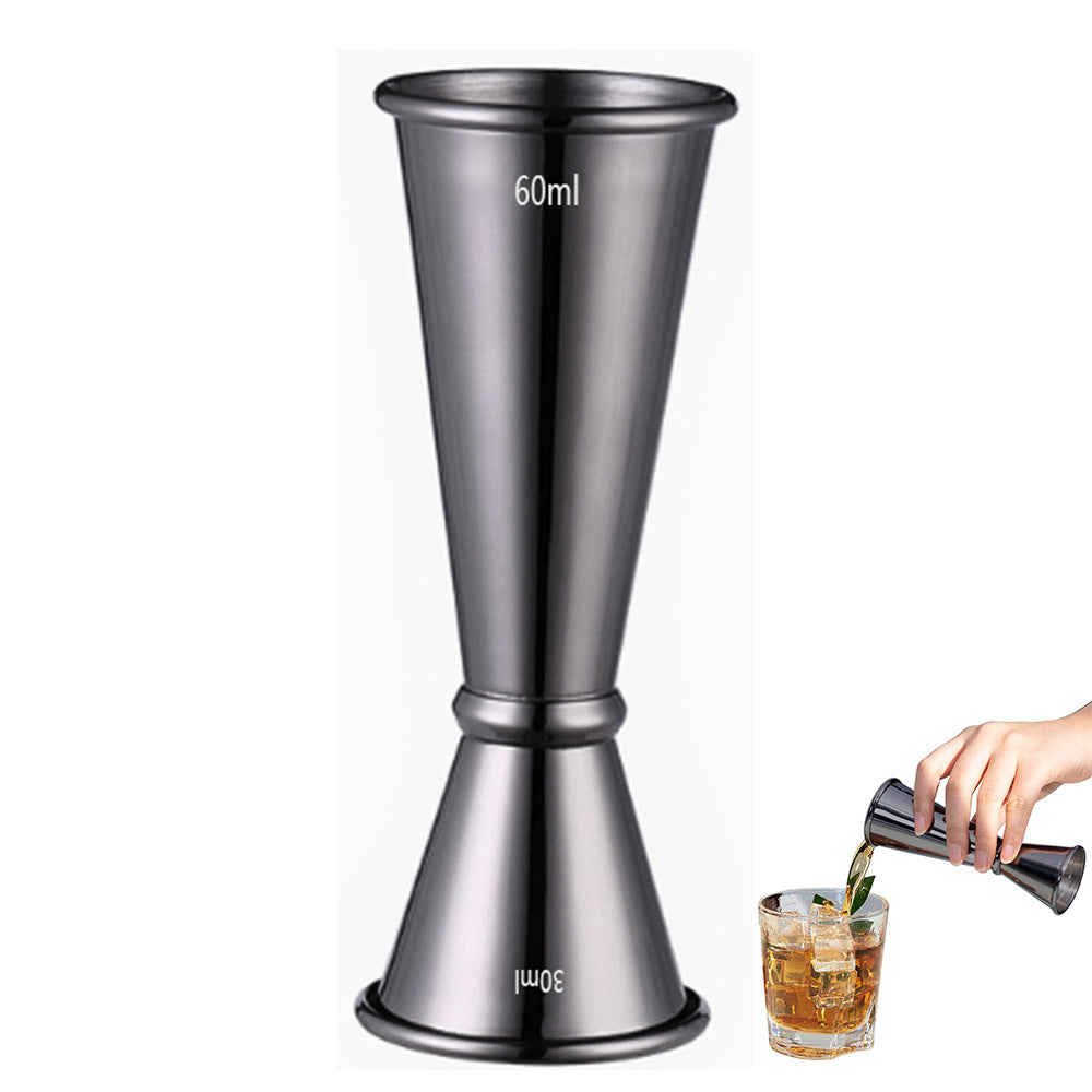 Stainless Steel Double Jigger 30ml 60ml Cocktail Bar Measuring Cup