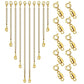 20-Piece Necklace Extender Set with Clasps for Jewelry and Bracelets