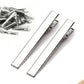 100-Piece Silver Metal Hair Clips for Women
