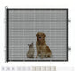 Retractable Mesh Pet Barrier Dog Gates Safety Fence For Stair Doorways Hallways