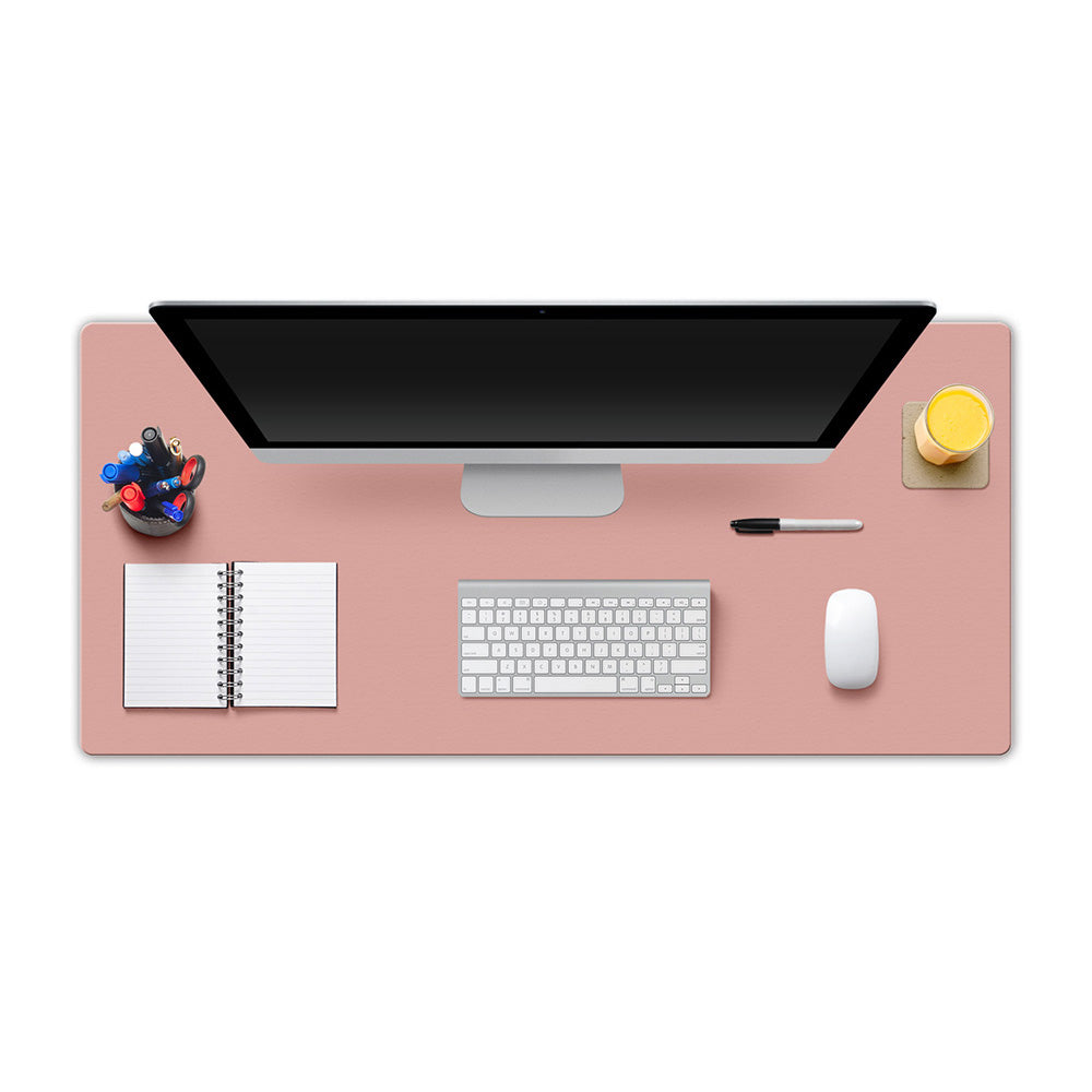Dual-Sided Leather Desk Pad and Mouse Mat