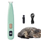 Dog Paw Trimmer LED Light Digital Display Pet Groomer for Cats Dogs