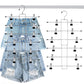 2X Space Saving Hanging Pants Organizer with 12 Clips and 360 Degrees Swivel Hook