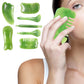 7 Piece Guasha Body Scraping Facial Face Thin Gua Sha Board Massager Tool Set