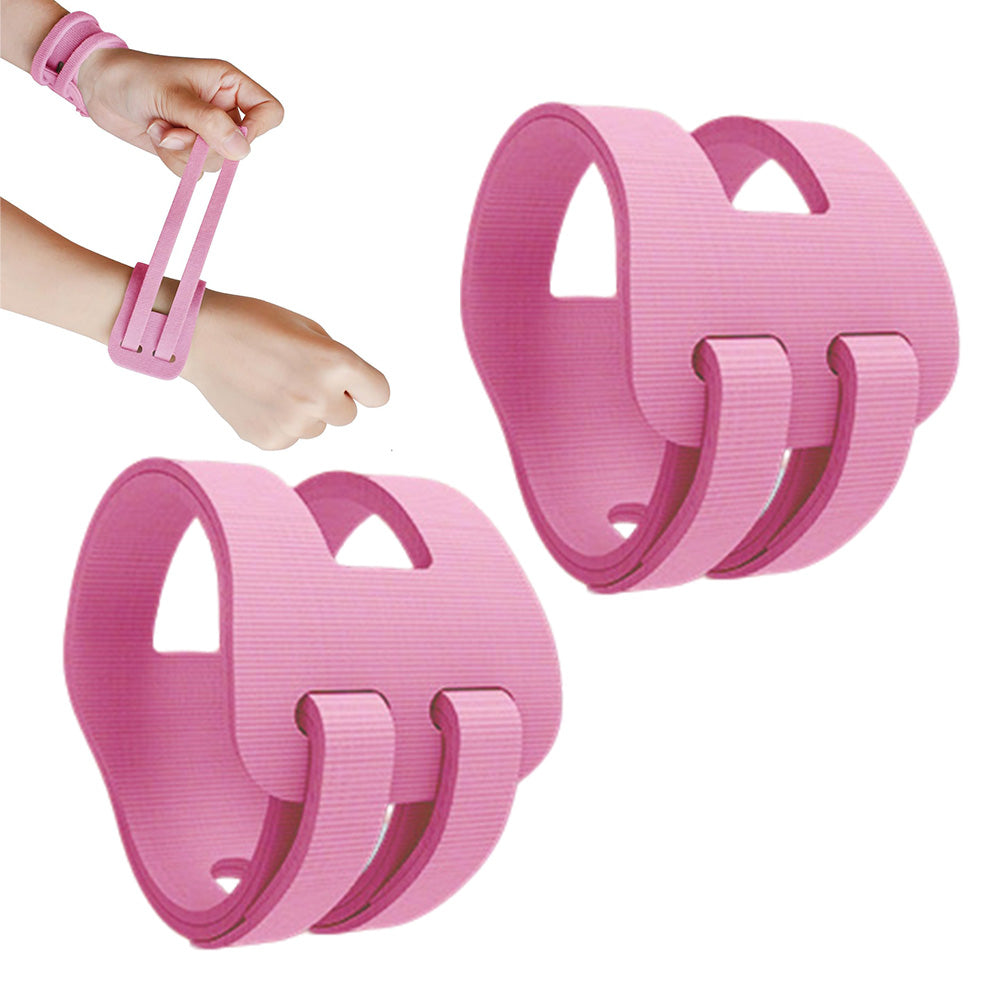 2 Pack Adjustable Wrist Support Breathable Sports Wrist Wrap for Yoga, Fitness, Gym, and Daily Activities