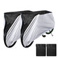 2X210D Waterproof Bike Cover with Lock Hole for Outdoor Storage