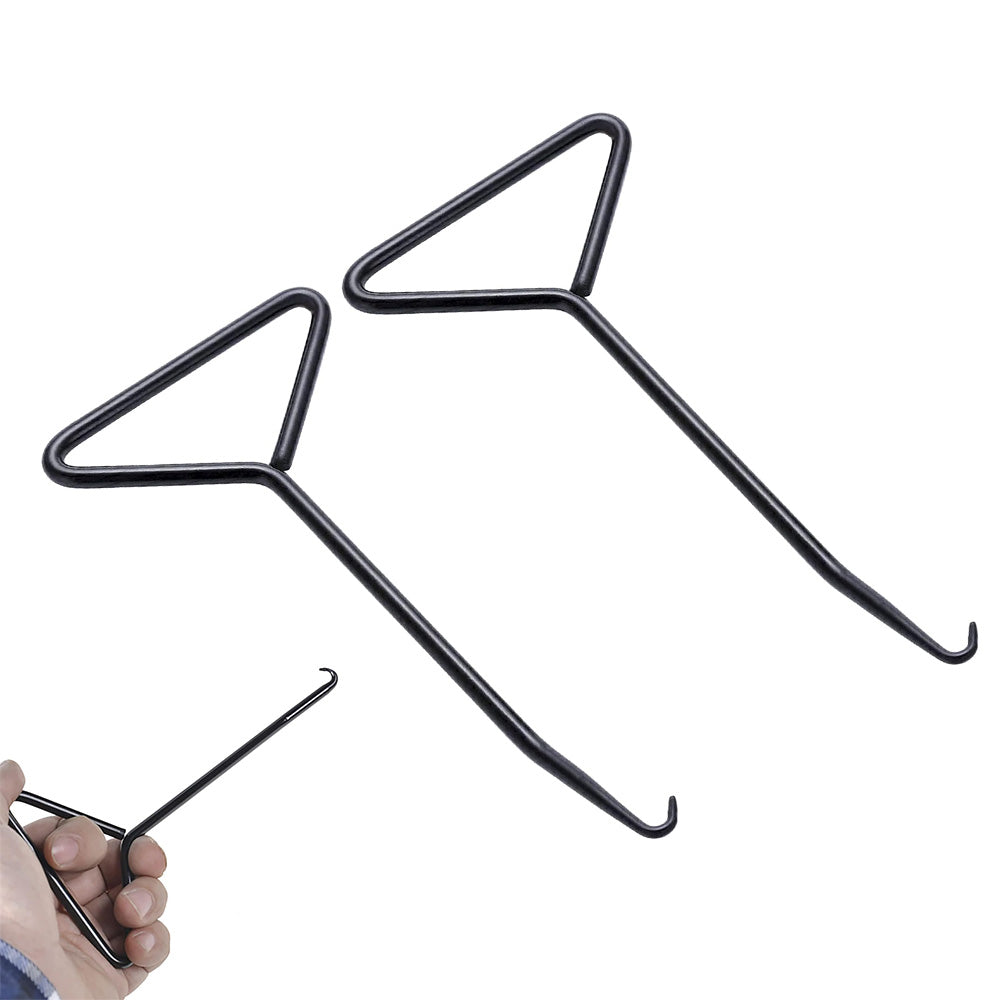 Motorcycle Exhaust Spring Puller Tool T Shaped Handle Pipe Springs Hook