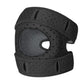 Adjustable Neoprene Knee Sleeve-Black