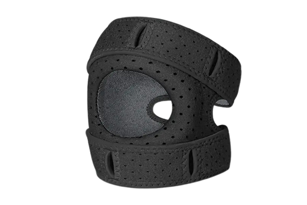 Adjustable Neoprene Knee Sleeve-Black
