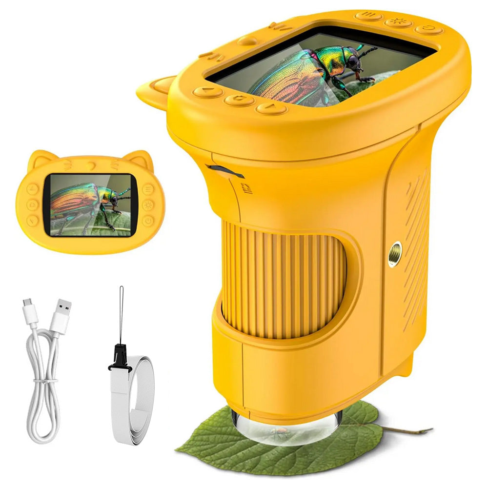 1000X Handheld Microscope for Little Ones 1080P Mini Pocket Digital Microscopes
