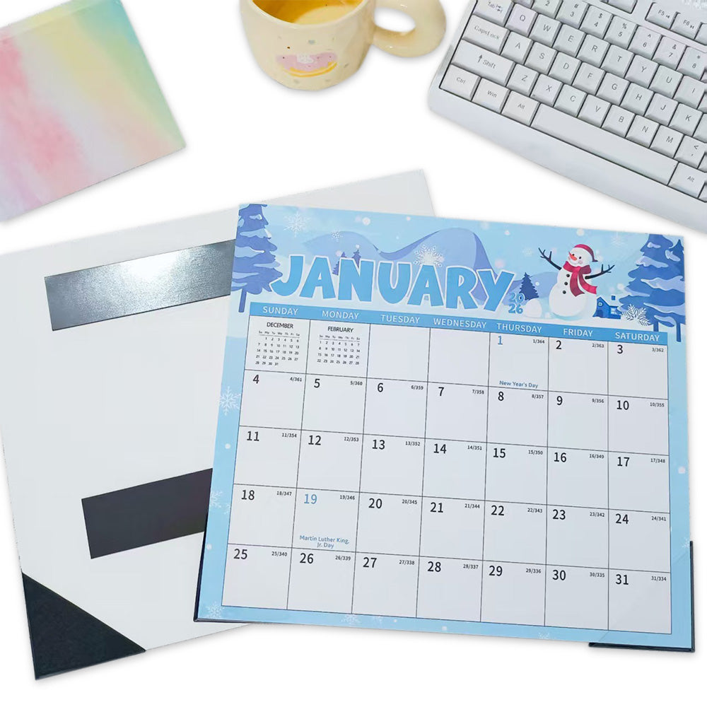 18-Month Planner Calendar for Fridge