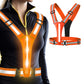 Rechargeable LED Reflective Vest for Running Cycling Walking Horse Riding