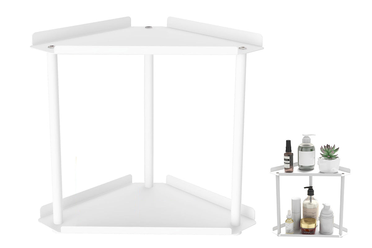2 Tier Storage Rack Perfume and Skincare Organizer for Bathroom Bedroom Kitchen