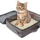 Foldable Portable Travel Litter Box for Cats Waterproof Lightweight & Easy to Clean
