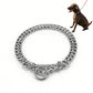 Dog Training Slip Collar Double-Row Chain for Large Dogs