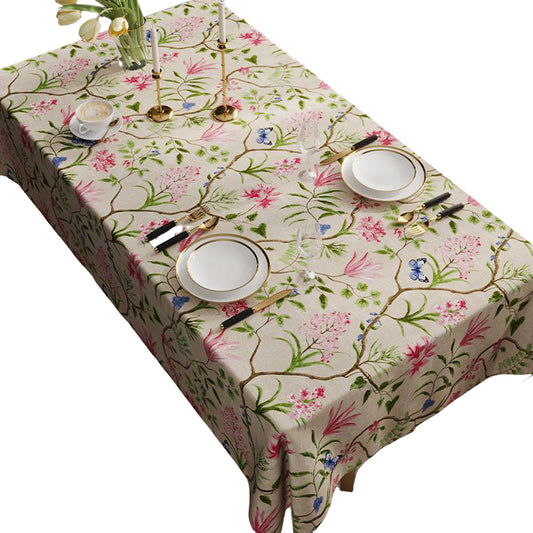 PVC Waterproof Oil Proof Tablecloth Clean Dining Cover-Style 2