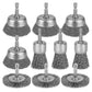 Wire Brushes Set for Drill Durable Drill Wire Brush Set for Rust Removal