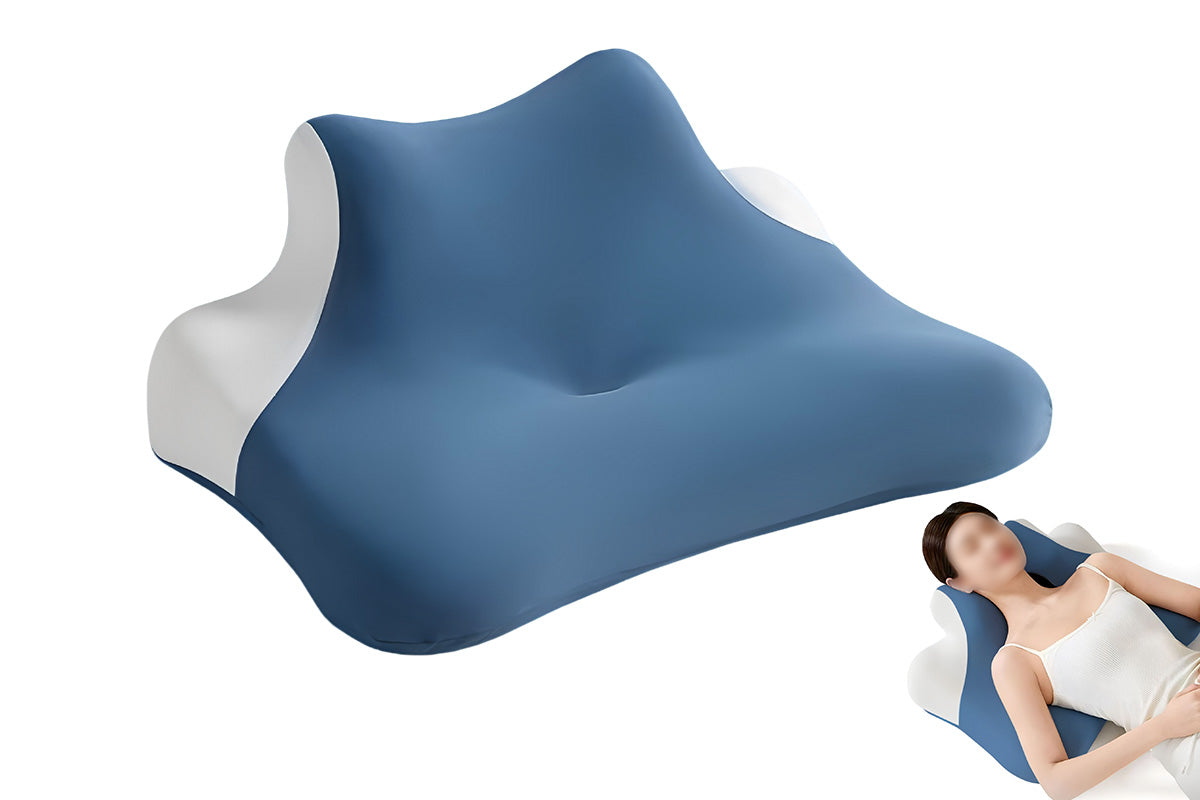 Multi-Functional Prone Sleep Pillow Ergonomic Bed Pillow for Lying Reading & Phone Use