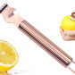 Stainless Steel Lemon Zester Grater Citrus Peeler With Channel Knife
