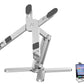 360 Degree Rotating Aluminum Laptop Stand Adjustable Desktop Holder for Notebook