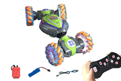 4WD Gesture Sensing RC Car Wireless Remote Off Road Toy With Lights And Music