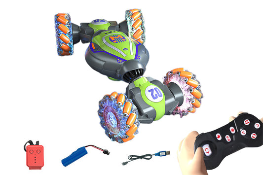 4WD Gesture Sensing RC Car Wireless Remote Off Road Toy With Lights And Music