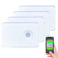 4Pcs Motion Sensor Night Light Stair Lights Indoor for Hallway Stairway Bathroom
