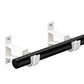 2 Pack Thickened Aluminum Alloy Curtain Rod Brackets for 28 to 32mm Rods