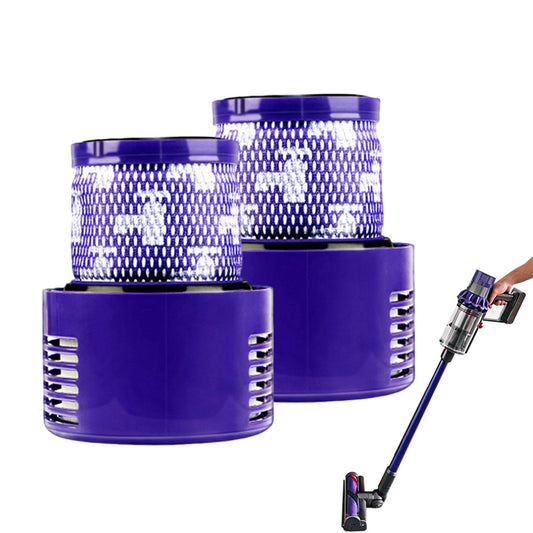 2XWashable Pre Motor Filter Compatible with Dyson V10 SV12 Vacuum