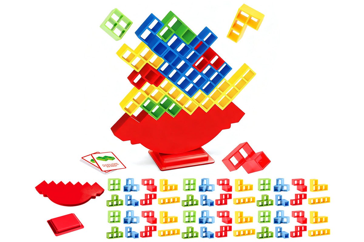 Tetra Tower Game Balance Stacking Blocks Game