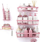 5Pcs Shower Caddy Adhesive Bathroom Wall Organizer Rack