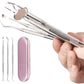 Professional Dental Tool Kit 6 Piece Stainless Steel Oral Care Set