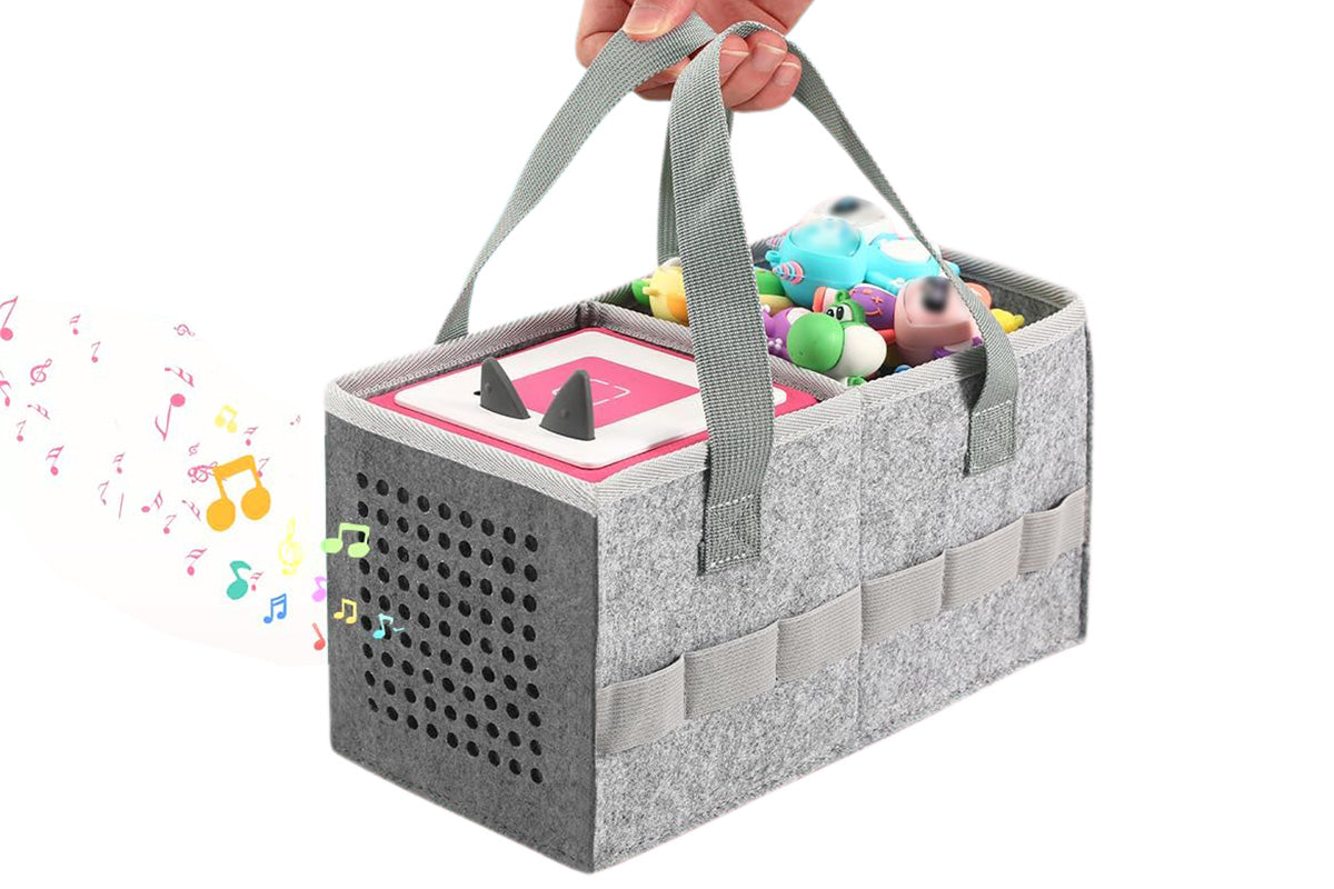 Portable Felt Cloth Musical Speaker Storage Bag