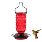 Stained Glass Hummingbird Feeder Wide Mouth Garden Decor