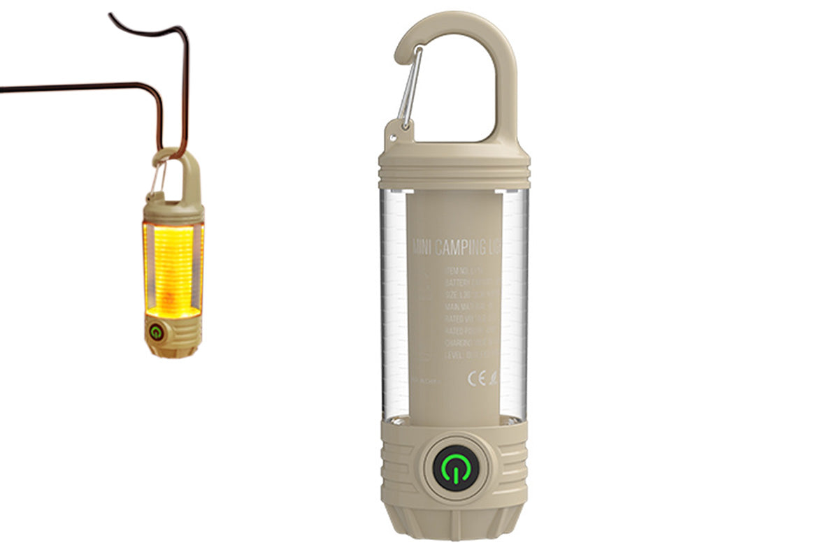 Camping Keychain Light LED Mini Lantern with Hook